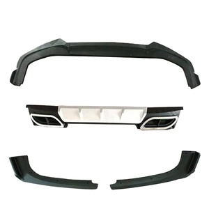 ABS PP plástico coche labio delantero alerón trasero difusor trampa ángulo cuerpo Kit para Toyota <span class=keywords><strong>Wigo</strong></span> 2018 + - Product Image 1