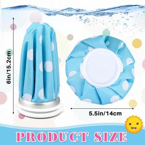 4-Piece Reusable <b>Ice</b> <b>Packs</b> & Hot Water <b>Bags</b> Pain Relief for Body Use Leak-Free Elastic Breathable (Stylish Design) - Product Image 2