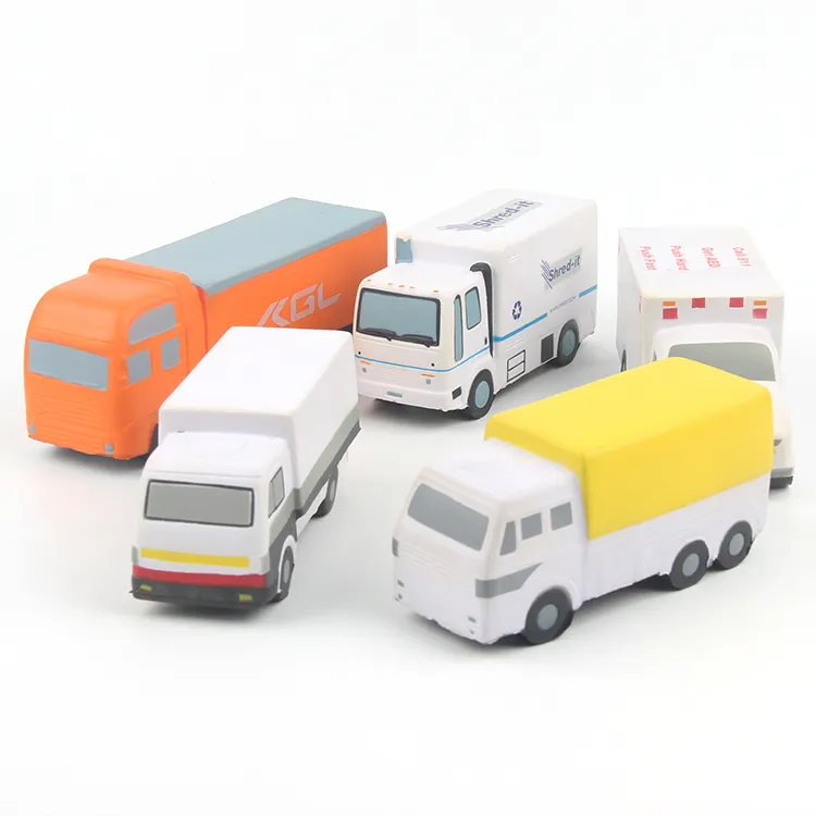 OEM PU Foam Truck Stress Ball Promotional Car Stress Ball Toy