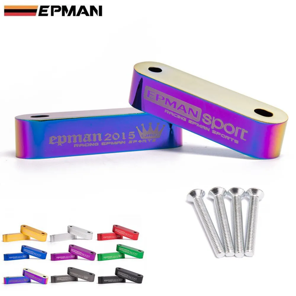 EPMAN JDM-Elevadores de capó de aluminio Billet, arandela de espacio para Integra /88-00 para Civic 90-00, para el año 2000