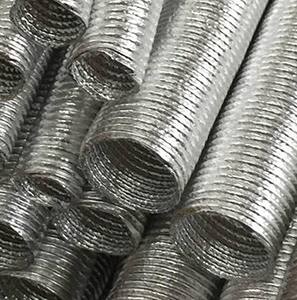 Алюминиевая клейкая лента для герметизации и изоляции воздуховодов систем ОВКВ, алюминиевая фольгированная лента для воздуховодов - Product Image 3