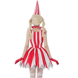 <span class=keywords><strong>Disfraz</strong></span> de Payaso Malvado de <span class=keywords><strong>Circo</strong></span> de Halloween, Vestido Rojo para <span class=keywords><strong>Mujer</strong></span>, <span class=keywords><strong>Disfraz</strong></span> de Muñeca Aterradora para Fiesta Temática de Terror, Juego de Roles - Product Image 4