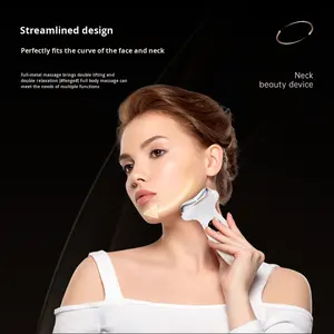 Dispositivo de Masaje Facial y de Cuello <span class=keywords><strong>Guasha</strong></span> Portátil Frío/Caliente de Tendencia 2025 con Funciones de Estiramiento Facial y Reafirmación de la Piel - Product Image 3