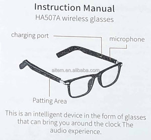 แว่นตาอัจฉริยะ AI รุ่นใหม่ล่าสุด แฟชั่นหูฟัง เครื่องเล่นเพลง แปลภาษา AI แบบเรียลไทม์ รองรับการโทร - Product Image 2