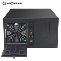 Châssis d'ordinateur industriel ATX Wallmount de haute qualité IPC3307 usine de boîtier IPC