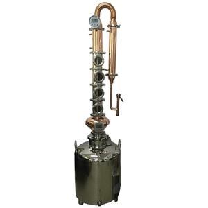 Equipo de Destilación de Cobre Ultraeficiente de 100L para <span class=keywords><strong>Alcohol</strong></span>, Diseño de Columna de Reflujo, Destilador Profesional con Válvulas - Product Image 4