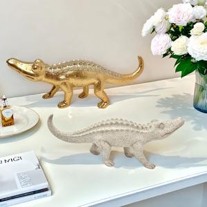 Nuevo Adorno de Resina de Cocodrilo Caminando, de Simulación Transfronteriza, de Lujo Ligero y Sencillo, Abstracto, Esculpido Artísticamente, con Forma Personalizada - Product Image 4