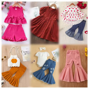 Lot de Vêtements d'Occasion Mélangés pour Enfants en Gros, Vêtements Décontractés d'Été à Imprimés Dessins Animés pour Enfants – Style Aléatoire - Product Image 3