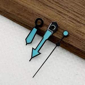 Piezas de Repuesto para Relojes, Manecillas de Reloj Multicolores, Tres Manecillas Verdes Luminosas para Movimiento NH35 NH36 - Product Image 5
