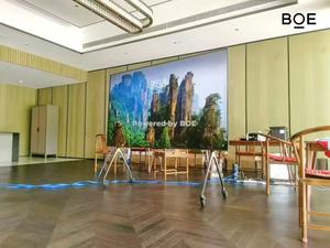 จอแสดงผลโฆษณาในอาคาร BOE ขนาด 55 นิ้ว ความละเอียด 4K HD ระบบวิดีโอวอลล์ 2x2/2x3 จอแสดงผลแบบหลายแผงประกบกัน ขอบจอ LED LCD ขนาดเล็กเพียง 0.88 มม. รุ่น Z - Product Image 3