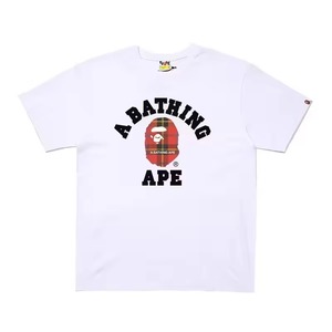 2026 Versión Superior en Stock, 100% Algodón Ecológico Transpirable, Camiseta Casual de Hombre de Corte Regular con Estampado de Mono por Transferencia Térmica - Product Image 2
