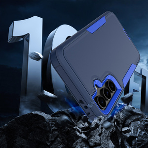 Funda de teléfono de cobertura completa a prueba de golpes 3 en 1 de goma híbrida para Samsung A73 A53 A33 A23 S21 FE <span class=keywords><strong>A13</strong></span> A04S A02S A03S - Product Image 3