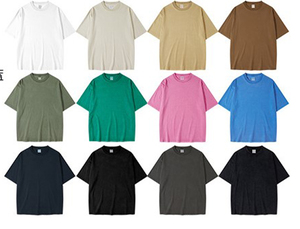 Camiseta de Manga Corta Holgada con Estilo Desgastado y Estampado Grande Personalizado de Diseño Vintage - Product Image 2