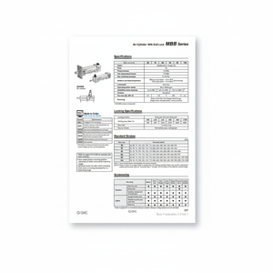 Cilindro de aire neumático SMC, modelo - Product Image 1
