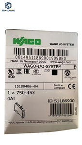 Module PLC 750-453, module de contrôle industriel, contrôleur logique programmable, module d'entrée numérique, module de contrôle d'automatisation, industriel - Product Image 1