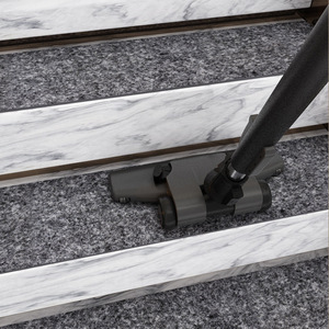 Home <b>Stair</b> Mat Rectangle Solid Pattern Multicolor Polyester Fiber Non-Slip Carpet <b>Padding</b> for Indoor Use - Product Image 1
