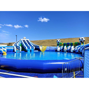 Glissière d'eau gonflable commerciale personnalisé, pour piscine gonflable, prix d'équipement de parc aquatique, pièces - Product Image 4