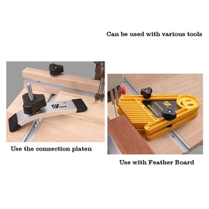 Hợp kim nhôm 19-loại bevel hướng dẫn cho Máy phay bàn làm việc DIY chế biến gỗ t-slot bevel trượt đường sắt công cụ phần cứng - Product Image 5