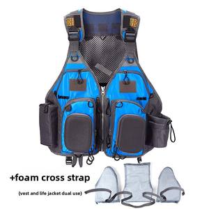 <span class=keywords><strong>Chaleco</strong></span> Salvavidas de <span class=keywords><strong>Pesca</strong></span> Desmontable Portátil de Espuma Oxford Jiuran <span class=keywords><strong>para</strong></span> Adultos, <span class=keywords><strong>para</strong></span> <span class=keywords><strong>Pesca</strong></span> en Mar, <span class=keywords><strong>Chaleco</strong></span> Multifuncional <span class=keywords><strong>para</strong></span> Agua - Product Image 4