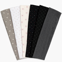Bandeau noué personnalisé en tissu imprimé, bandeau pour cheveux, usine OEM ODM, vente en gros, logo, accessoires de mode pour femmes, fabricant