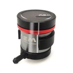 AEM ที่เก็บน้ำมันอลูมิเนียม CNC ปั๊มเบรคด้านบนปรับเปลี่ยนรถจักรยานยนต์สากล - Product Image 1
