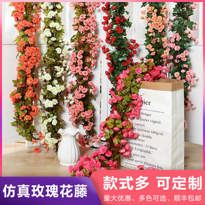 Guirlandes de roses artificielles Angesi, fleurs en soie de 10 cm, décoration murale et de plafond, décoration intérieure de Noël - Product Image 4
