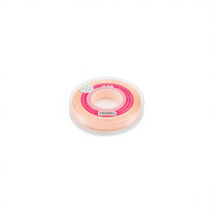 Ruban en satin Ilan 1,0 cm 25y couleur pêche Melocoton D38 - Product Image 2