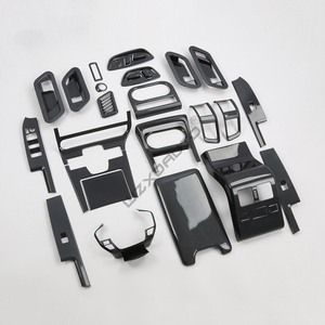 Kit de Decoración Interior de Fibra de Carbono WZXD 2023, Accesorios para Automóviles, Rejilla de Ventilación de Aire Acondicionado, Cubierta de Palanca de Cambios para Bz4x - Product Image 3