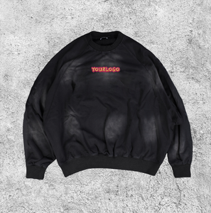 Vêtements pour hommes OEM, pull à fermeture éclair surdimensionné, polaire 410 grammes, classique, manches longues, col rond, collection d'hiver - Product Image 5