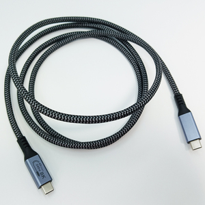 USB 4.0 nylon bện Loại <span class=keywords><strong>C</strong></span> <span class=keywords><strong>C</strong></span>áp 40Gbps siêu tố<span class=keywords><strong>c</strong></span> độ truyền dữ liệu <span class=keywords><strong>c</strong></span>áp pd240w 5A 48V loại <span class=keywords><strong>C</strong></span> sạ<span class=keywords><strong>c</strong></span> <span class=keywords><strong>c</strong></span>áp cho Bán Sỉ - Product Image 4