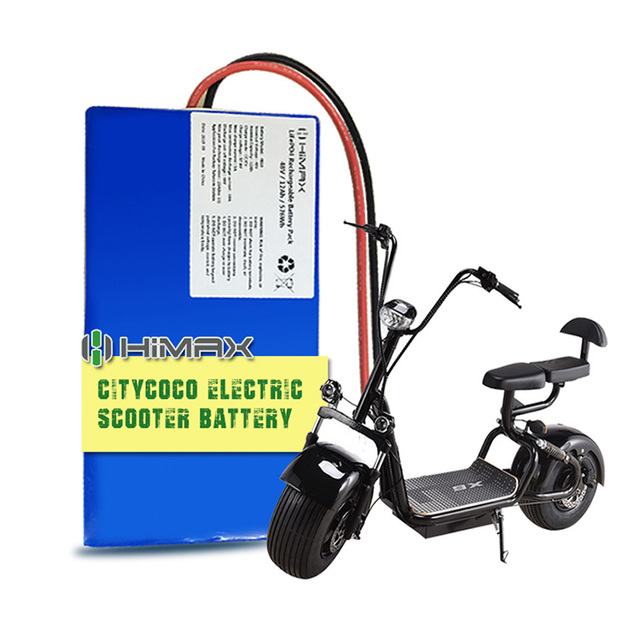 High Quality Citycoco Batteries 1000w Lithium Ion 60v 12ah 20ah 30ah 40ah Li Akku Electric Scooter Battery Pack