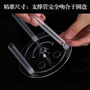 12 inch nhựa bánh Dowel hỗ trợ trắng rõ ràng bánh đứng gậy cho tầng bánh - Product Image 6