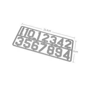 Nombres pour <span class=keywords><strong>abeilles</strong></span> à la ruche PP, longueur grise/noire/verte/rouge, 2 pièces - Product Image 2