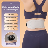 Faja Reductora Eléctrica Inteligente Inalámbrica para Mujer, Masajeador de Abdomen con Función de Calor para Pérdida de Peso y Quema de Grasa