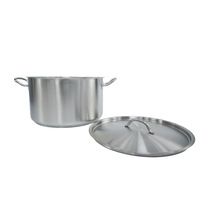 Ensemble de casseroles en acier inoxydable classiques modernes, grande capacité, pour la cuisine, vente directe du fabricant