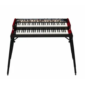 Nord C2D keyboard air terjun 61 tombol, kunci ganda organ/piano organ jazz