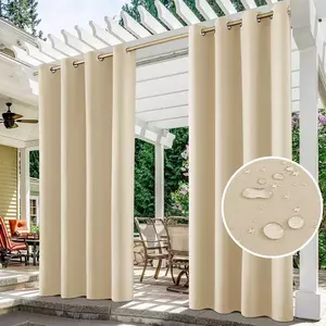 Thermal Blackout Curtains Hot Sale Blackout Outdoor Curtains Thermal Insulated Windows Curtains For Living Room