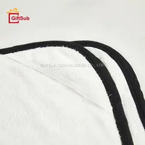Giftsub Promotional Sublimation Blanks Sofa Giant Hoodie Blanket Winter Warm Huge Cloak Shaped Fleece Hooded Blanket