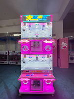 Máquina expendedora de juguetes operada por monedas Ltd. Bucktooth Eclaw Claw Machinerane Claw Machidoll Capture Claw Game Machine Coin Operated Toy