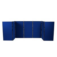 Sur mesure 7-Panel Amovible Acrylique Laser Defender Écran Fenêtre Bouclier Sécurité Protection Barrière Panneau D'affichage Cadre En Plastique