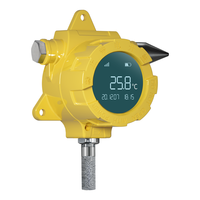 Registrador de Temperatura y Humedad Inalámbrico LoRaWAN LoRa AS923 AU915 de 19000mAh con Batería, Termómetro de Calidad del Aire 4G MQTT OEM