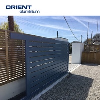 Puerta de Aluminio de Diseño Moderno Europeo para el Hogar