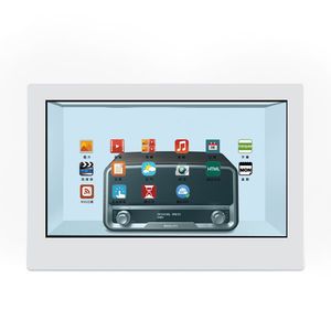 หน้าจอ LED โปร่งใสขนาด 21.5 นิ้ว ระบบสัมผัส 10 จุด ป้ายดิจิทัลและจอแสดงผล - Product Image 3