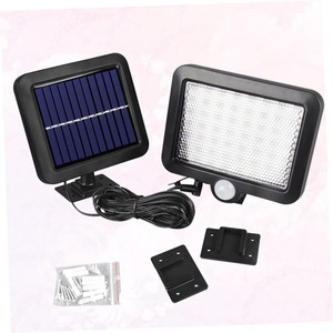 Applique murale solaire étanche à capteur LED, type split, pour extérieur, cour, garage, jardin, cour intérieure - Product Image 6