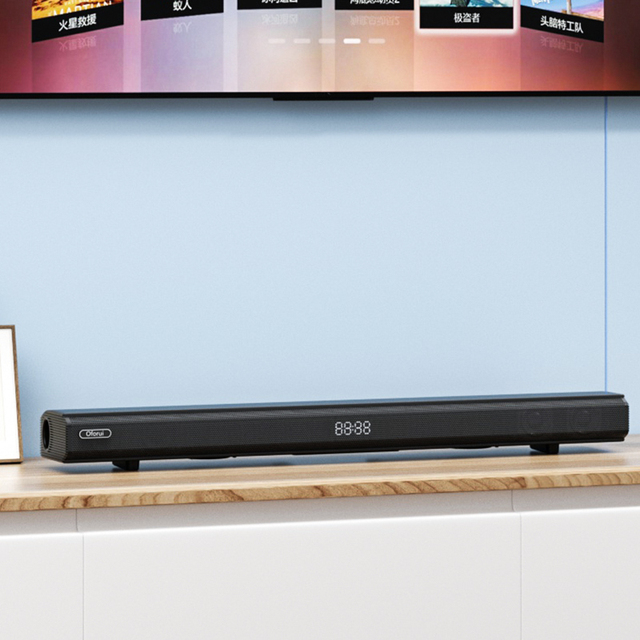 Oforui New Home Theater Soundbar for TV Wireless 2.1 Channel 6 Speakers 70W with ARC/OPT/AUX/Remote Control