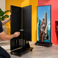 Pantalla LED P1.25 para Interiores, Plegable, de Alta Resolución 4K HDR10, 120Hz, Panel de Video Wall para Alquiler en Escenarios