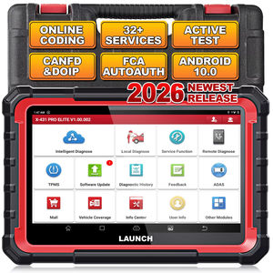 X431 PRO ELITE Diagnostic Système Complet 32 Fonctions de Réinitialisation Codage CAN FD DOIP Plateforme X-431 V Niveau Phare - Product Image 1