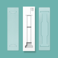 Boîte d'emballage au détail pour bracelets Apple Watch Boîte d'emballage à fenêtre transparente pour bracelet IWatch