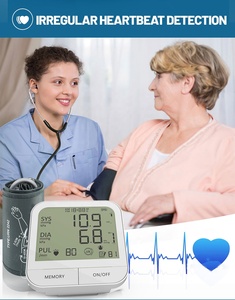 เครื่องวัด<span class=keywords><strong>ความ</strong></span><span class=keywords><strong>ดัน</strong></span><span class=keywords><strong>โลหิต</strong></span>อัตโนมัติแบบสวมแขนส่วนบน ชนิดชาร์จซ้ำได้ ใช้งานได้ตลอด 24 ชั่วโมง ราคาประหยัด - Product Image 4