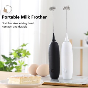 Accesorios para Espresso, Mezclador de Acero Inoxidable, <span class=keywords><strong>Varilla</strong></span> para Espumar <span class=keywords><strong>Leche</strong></span>, Mini Batidor Portátil para Latte Art, Espumador de <span class=keywords><strong>Leche</strong></span> Manual - Product Image 2